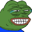 Image of the popular "PepeLaugh" Twitch emote