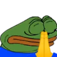Image of the popular "Prayge" Twitch emote